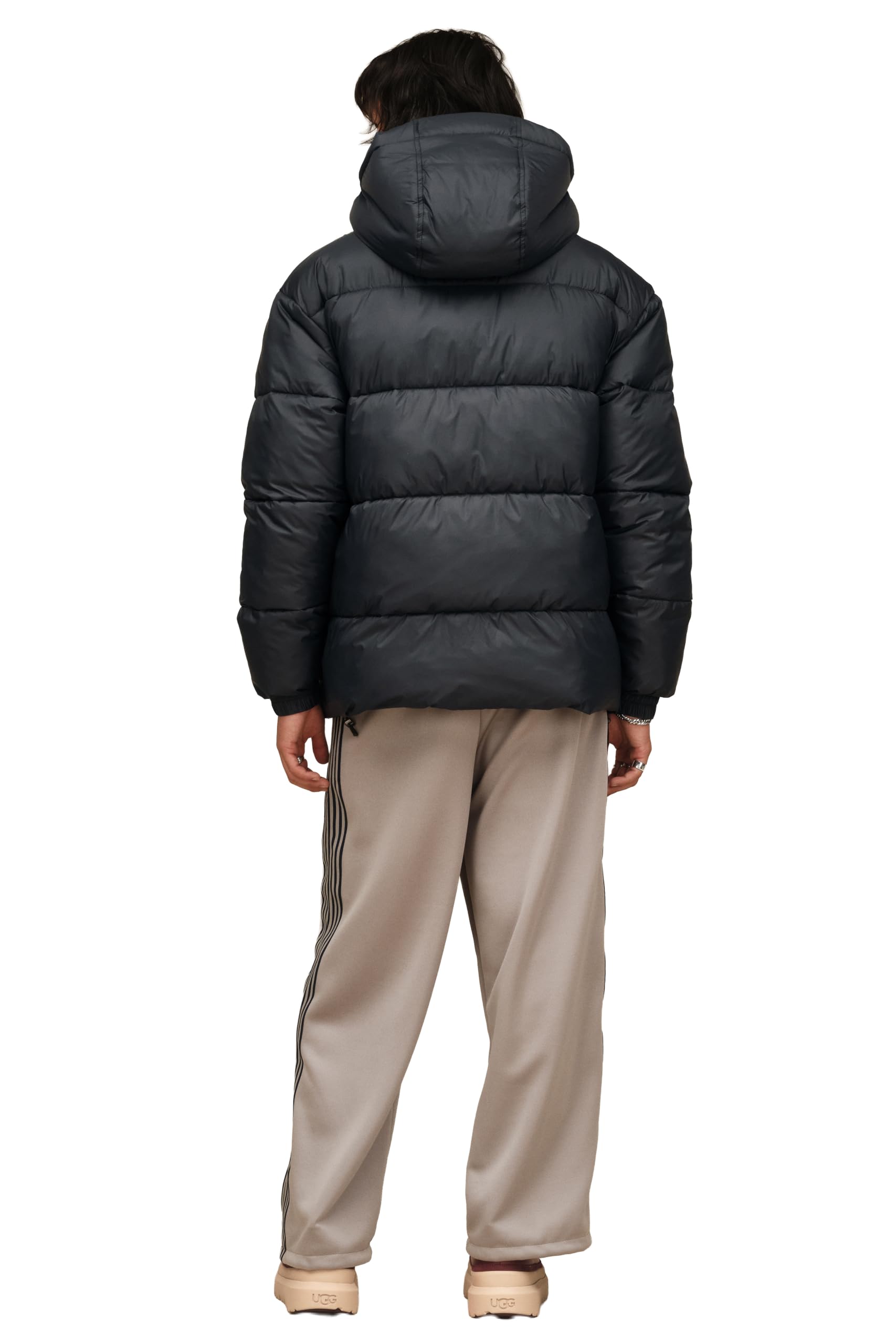 UGG Men's Xayden UGGbraid Puffer Inner Lining adds soft warmth.