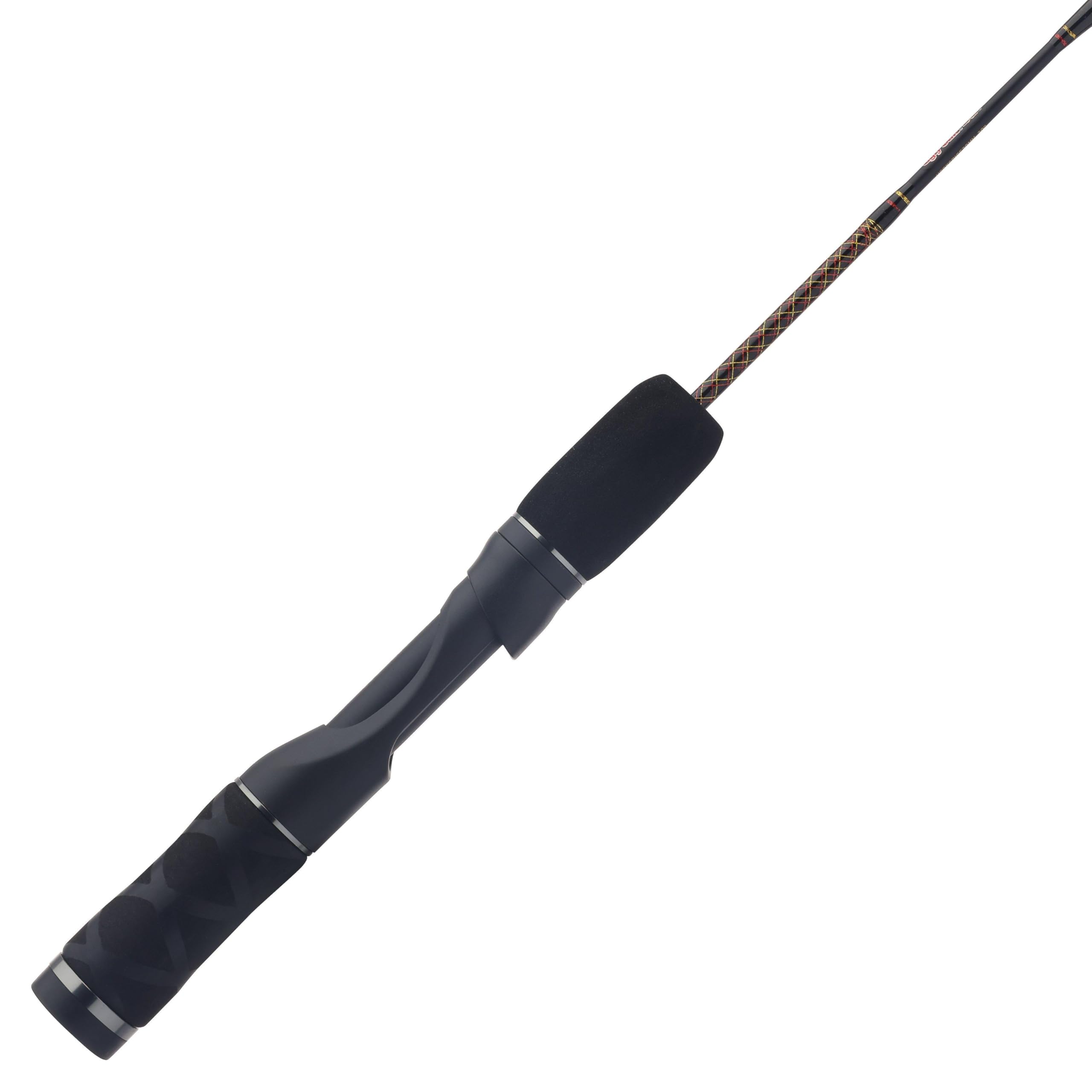 Ugly Stik 36-inch ice spinning rod balance view, improved hand feel for precise control