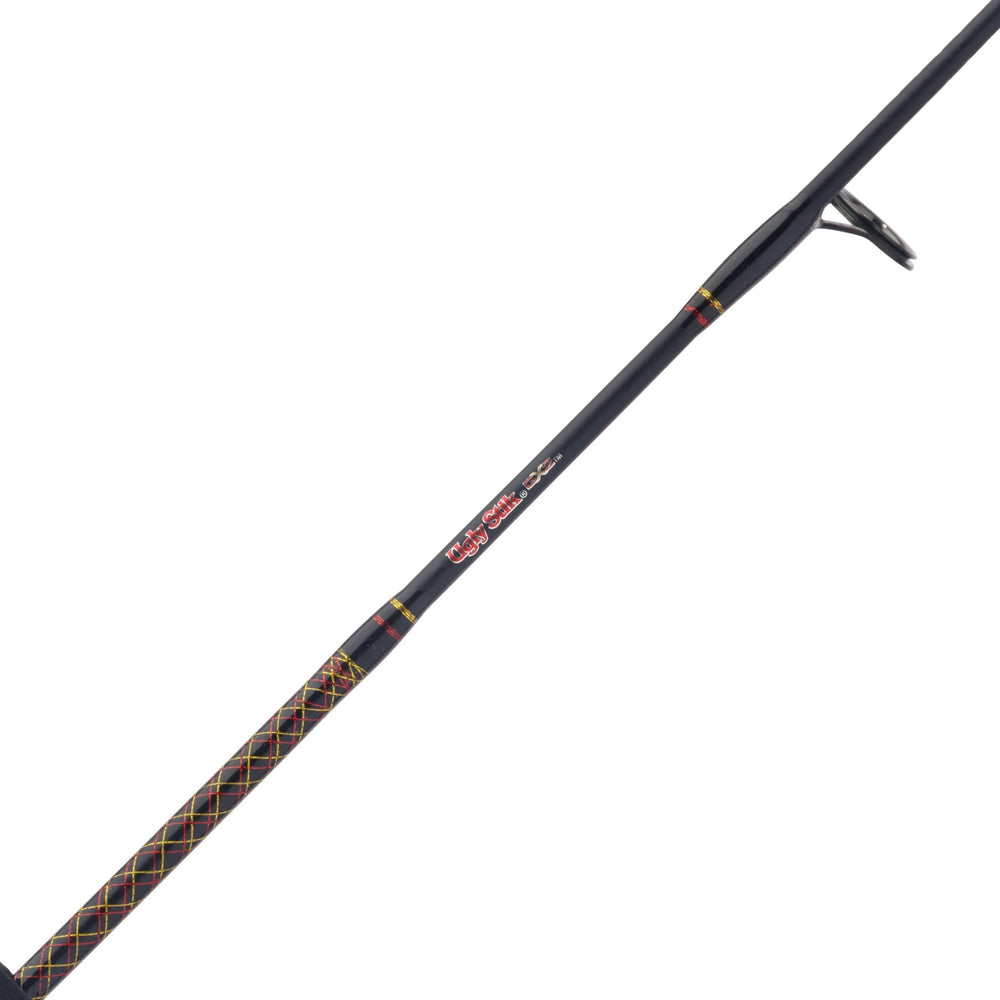 Ugly Stik 36-inch ice spinning rod Clear Tip demonstrates sensitive bite reading