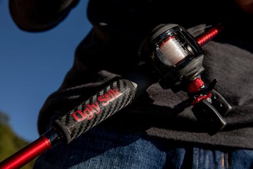 Ugly Stik Carbon Casting Rod lure weight 1/4-3/4 oz for mid-sized tackle.