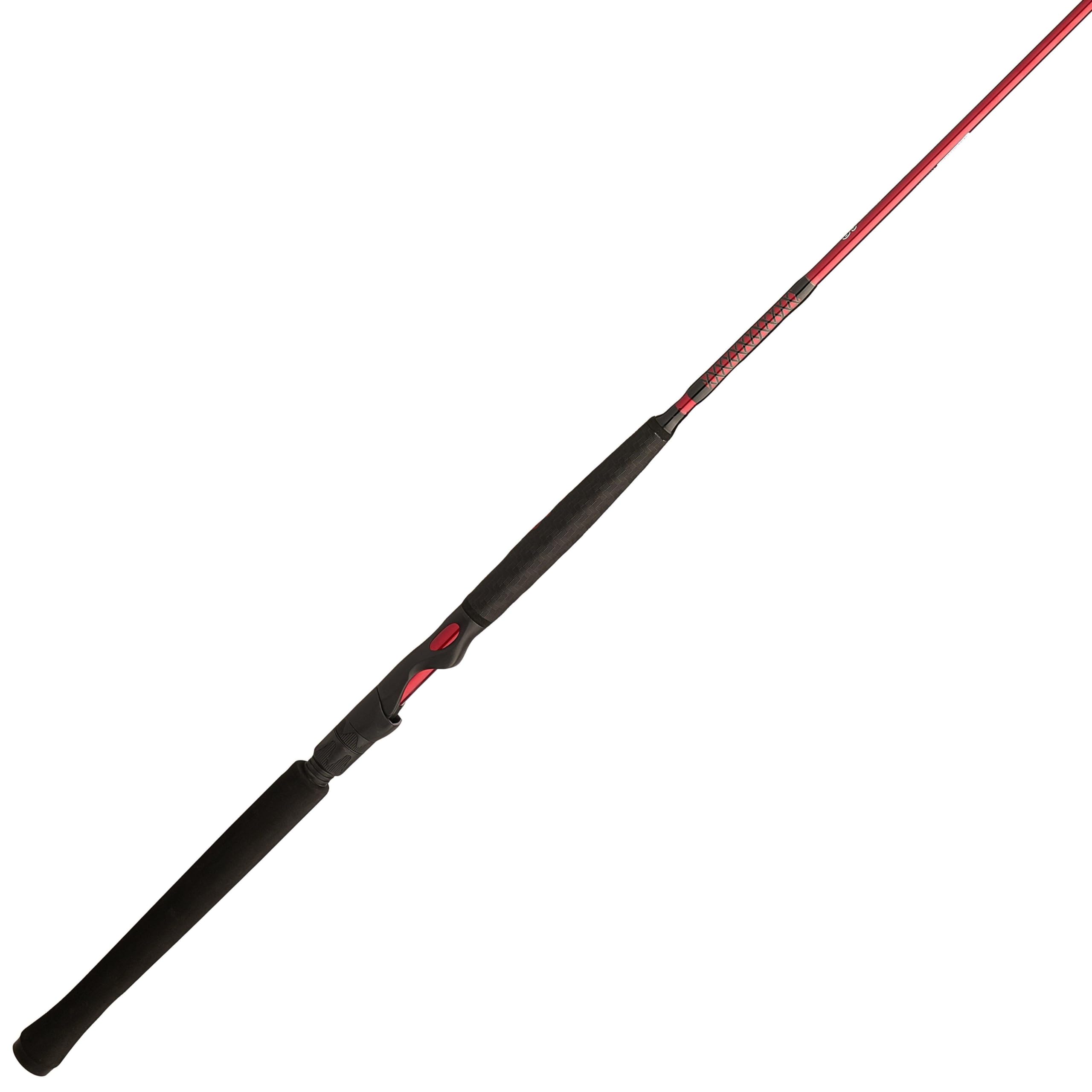 Ugly Stik Carbon Crappie rod front view, lightweight graphite build for precise jigging and sensitive bites.