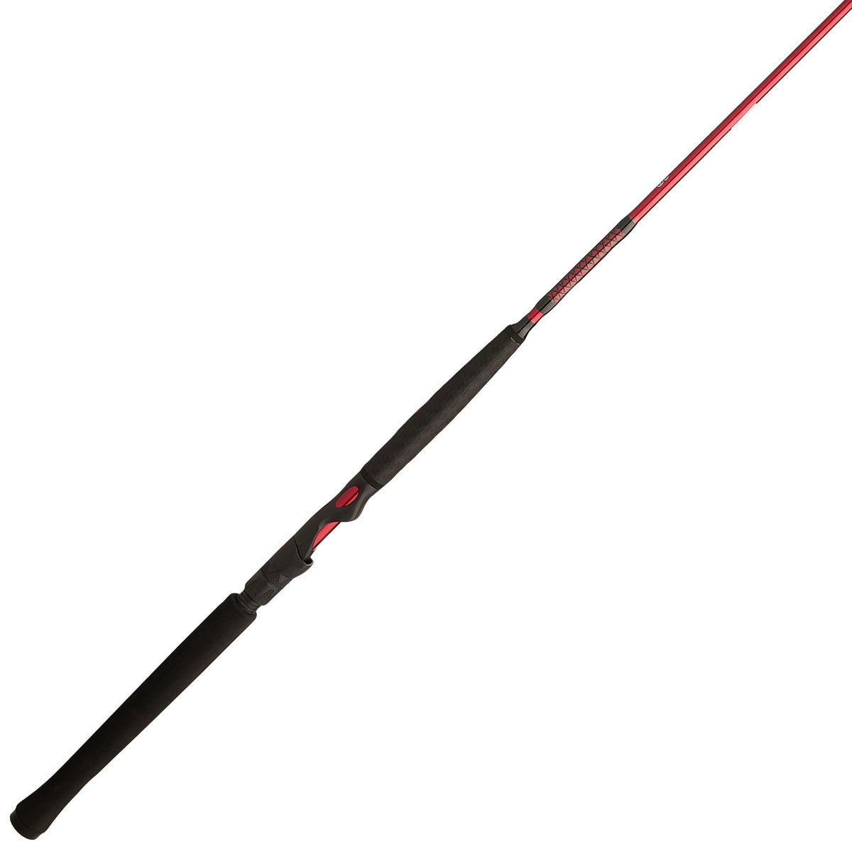 Ugly Stik Carbon Crappie rod front view, lightweight graphite build for precise jigging and sensitive bites.