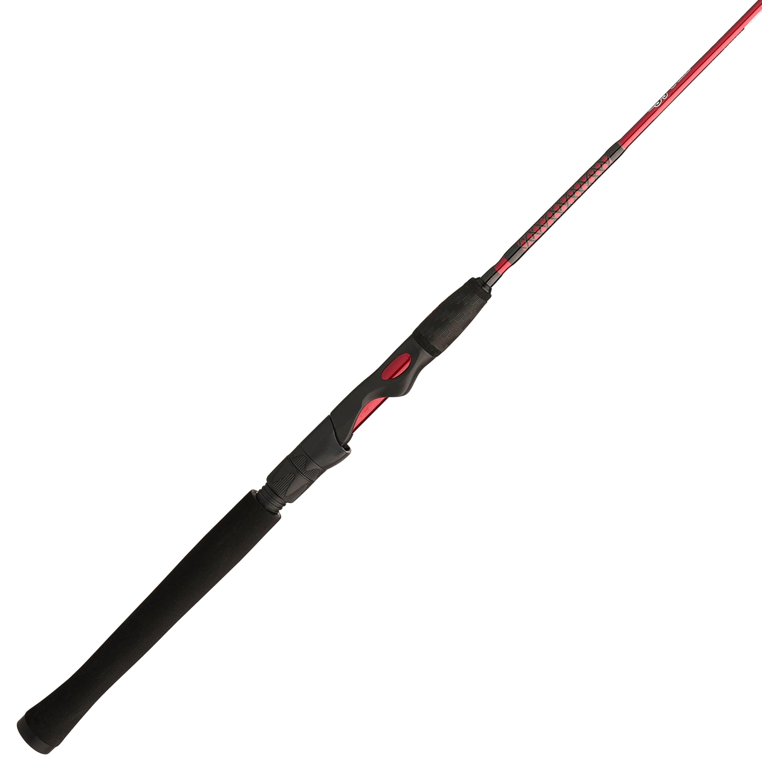 Ugly Stik Carbon Crappie spinning rod front view highlighting lightweight graphite construction for improved bite sensitivity.