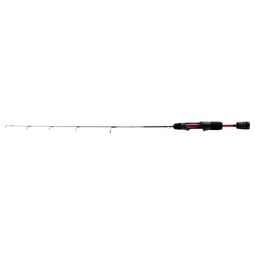 Ugly Stik Carbon Ice 24-ton graphite rod for strength and lightness.