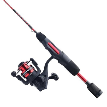 Ugly Stik Carbon Ice rod with graphite body highlights sensitivity and lightweight handling