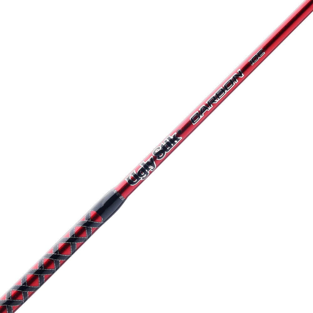 Ugly Stik Carbon Ice four-bearing system enables smooth line retrieval.