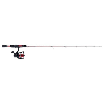 Ugly Stik Carbon Ice fore-grip highlights comfort and control during long ice sessions.