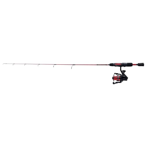 Ugly Stik Carbon Ice 100% graphite construction emphasizes sensitivity and durability.