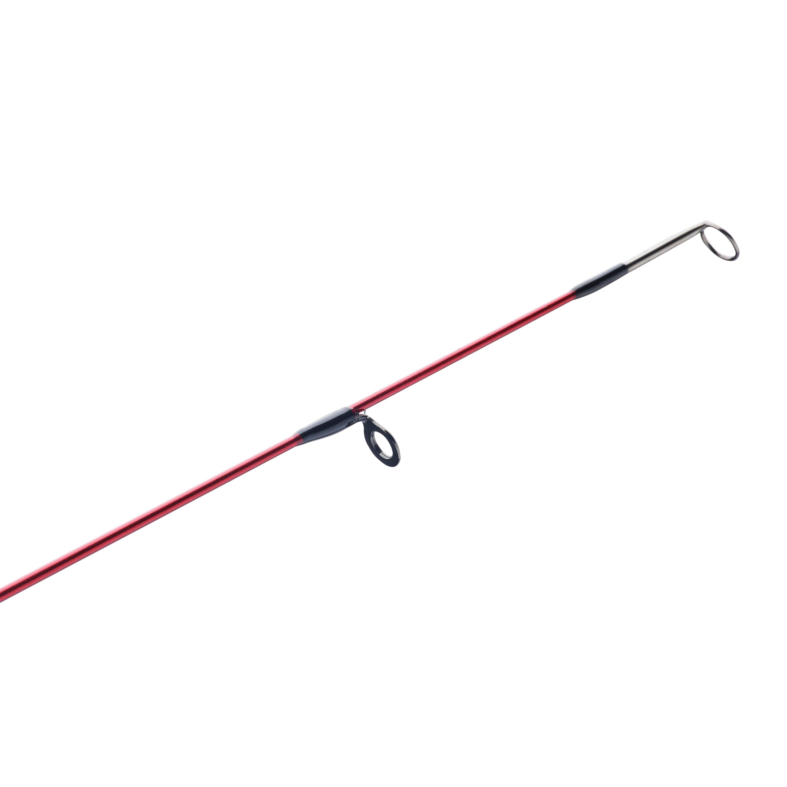 Ugly Stik Carbon Ice six PVD-coated guides minimize line fray for longevity.