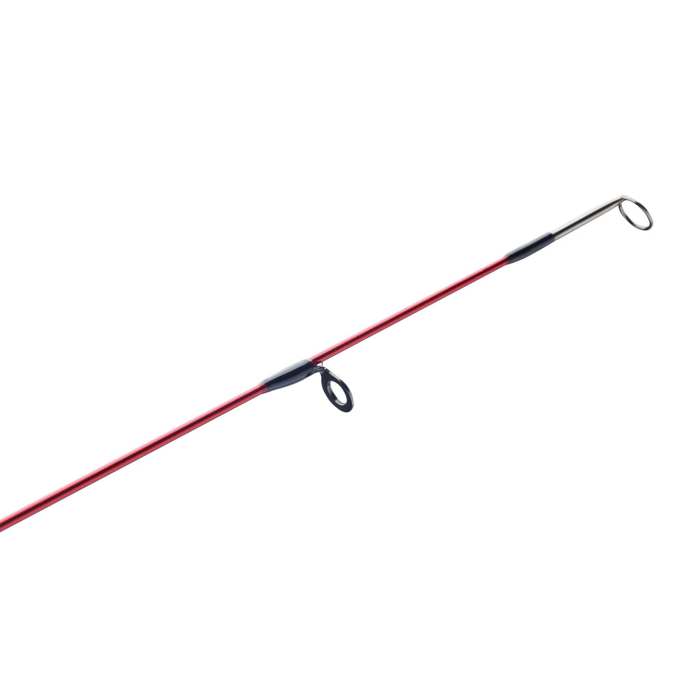 Ugly Stik Carbon Ice six PVD-coated guides minimize line fray for longevity.