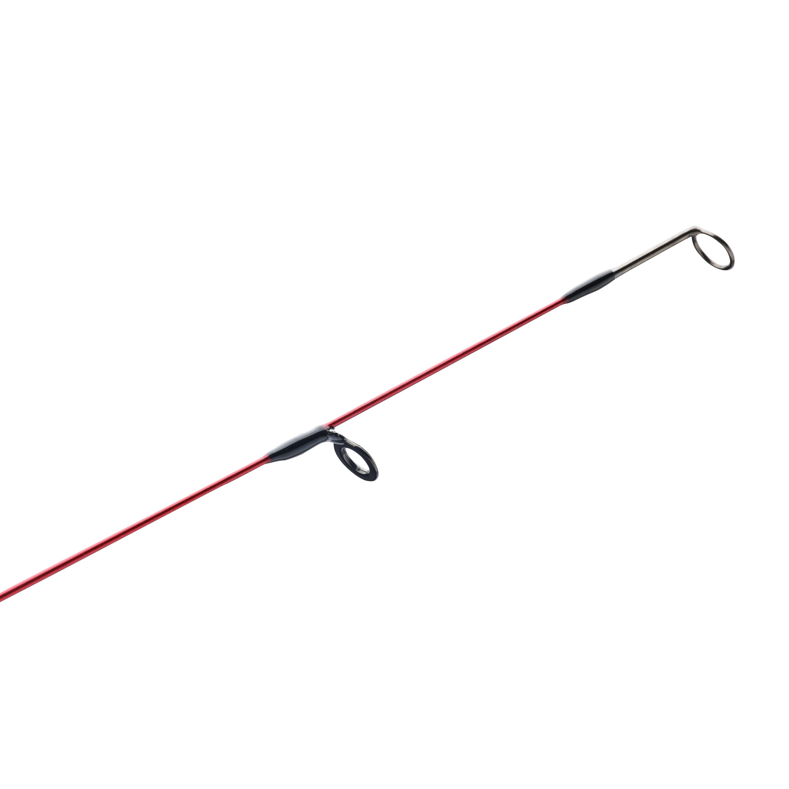 Ugly Stik Carbon Ice PVD coated Ugly Tuff guides reduce line fray.