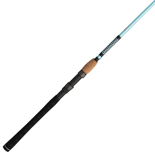 Close-up of Ugly Stik Carbon Inshore rod highlights improved construction for durability.