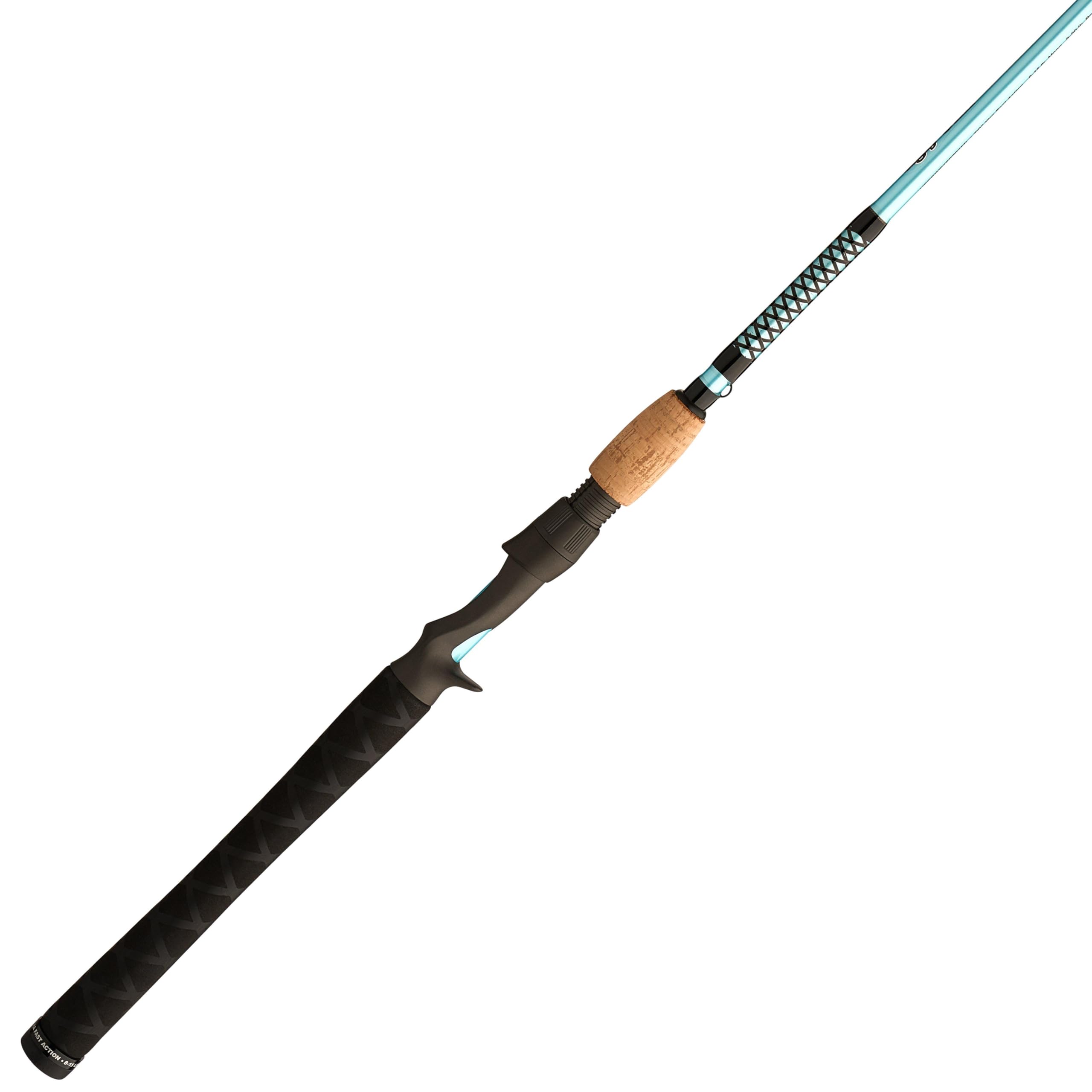 Ugly Stik Carbon Inshore rod graphite tip increases sensitivity for subtle bites.