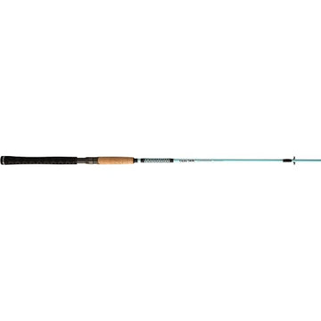 Premium cork grip on Ugly Stik Carbon Inshore rod for non-slip handling in wet conditions.