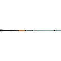 Premium cork grip on Ugly Stik Carbon Inshore rod for non-slip handling in wet conditions.