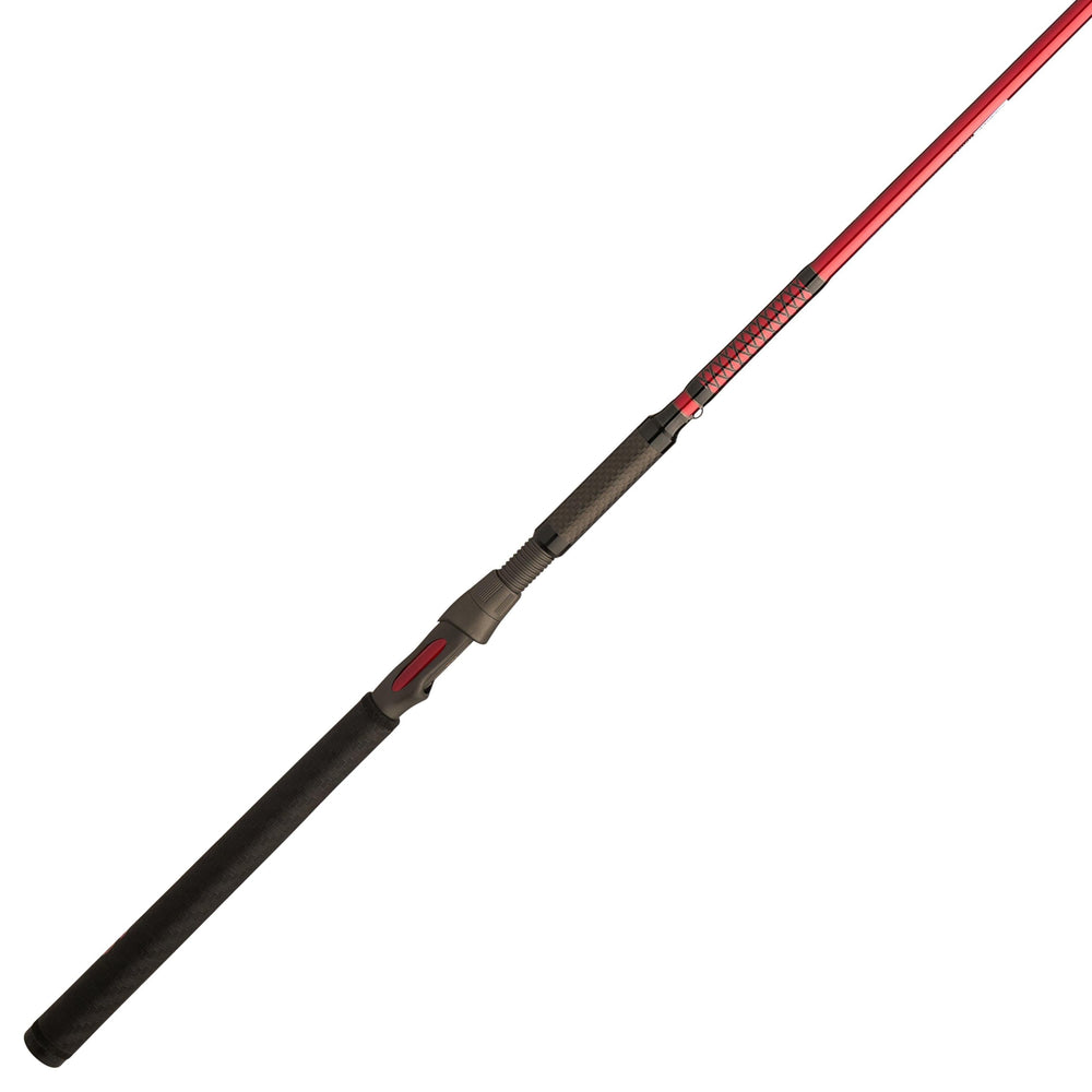 Ugly Stik Carbon Salmon Steelhead spinning rod offers lightweight balance for sensitive bite detection.