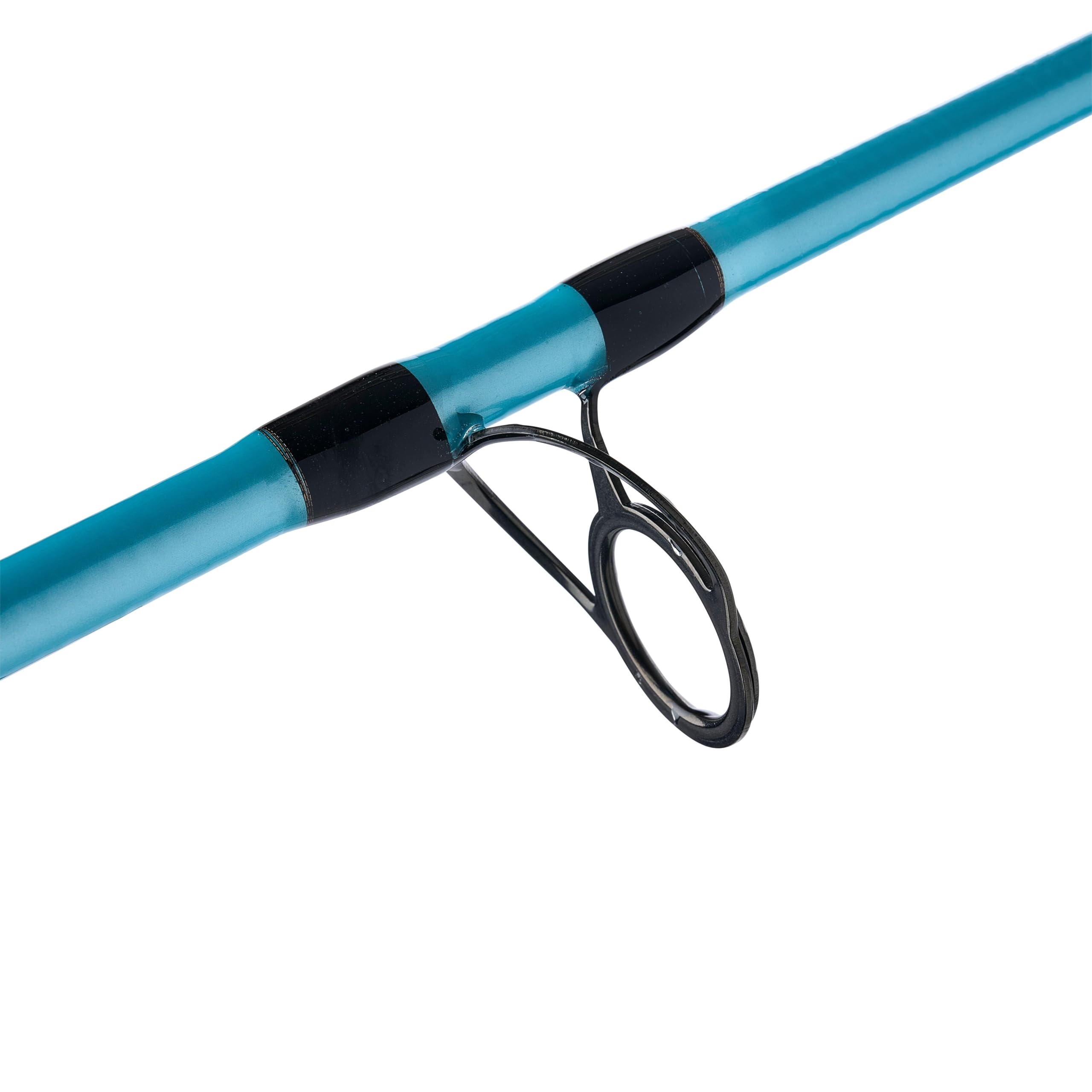 Rubberized EVA handle delivers comfortable grip for long sessions.