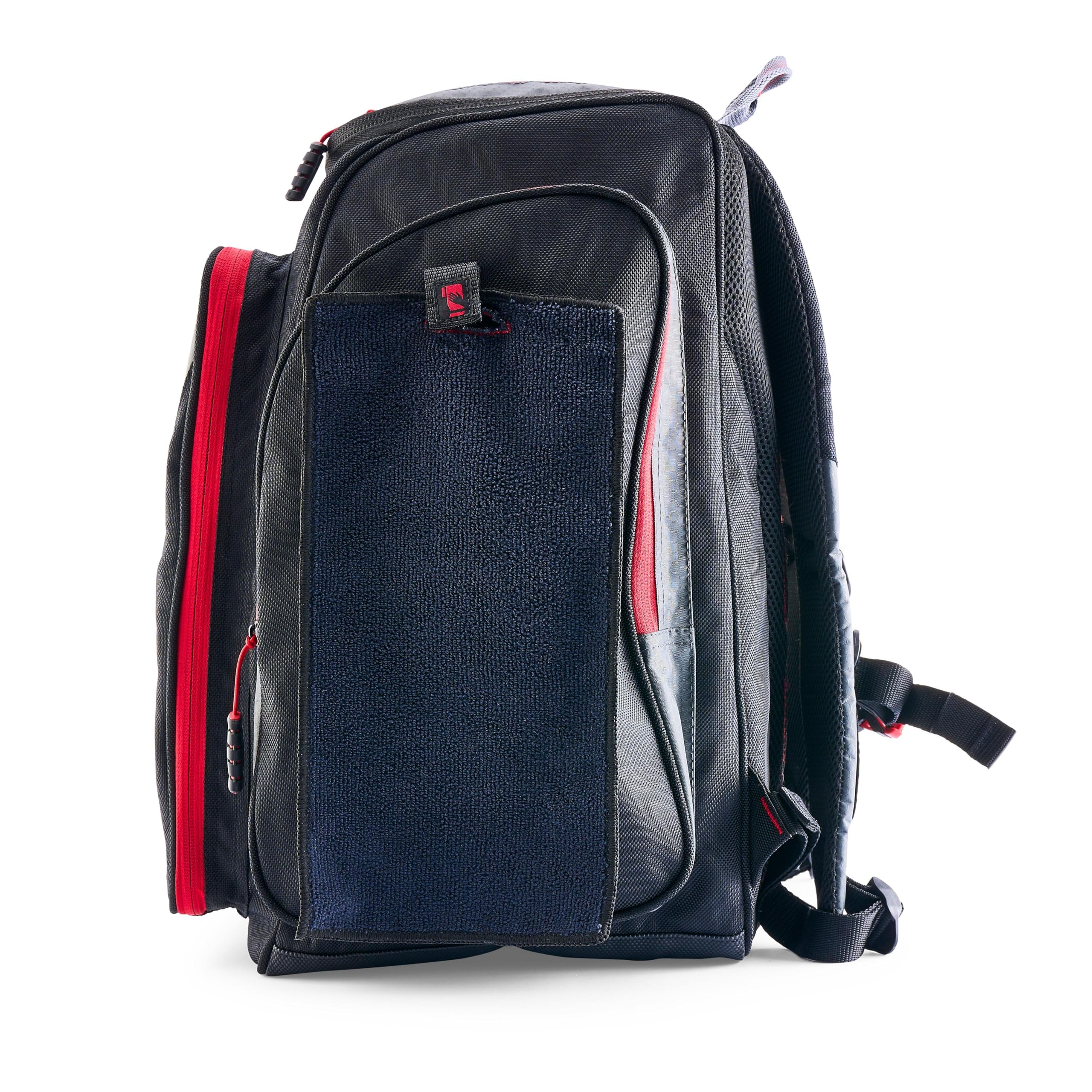 Ugly Stik Deluxe 3700 Backpack fiber-reinforced pockets add reliable organization.