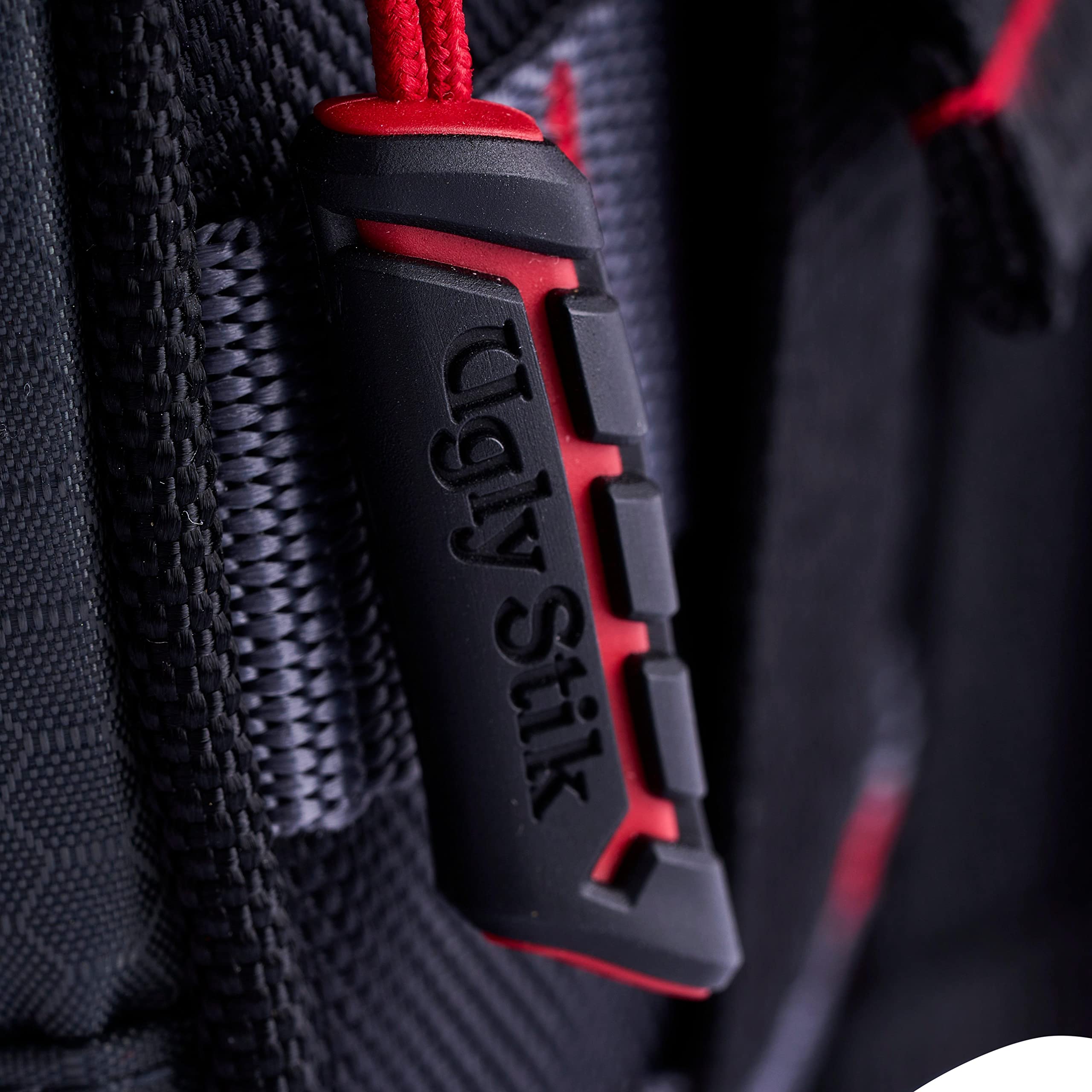 Ugly Stik Deluxe 3700 Backpack molded tool holster keeps essentials within reach.