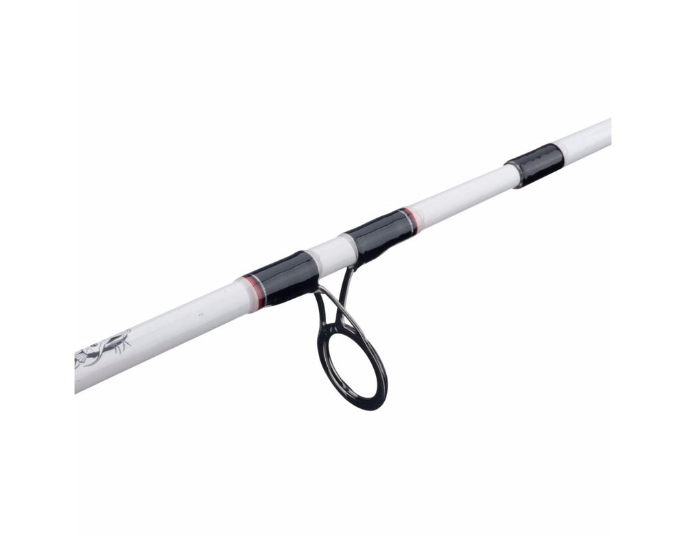 Ugly Stik durable aluminum spool closeup demonstrates smooth line release.