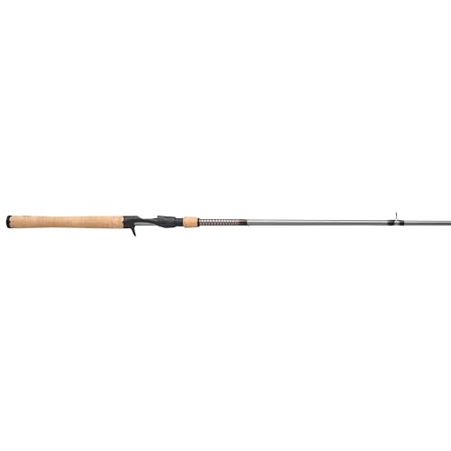 Ugly Stik Elite PVD-coated guides visible to reduce line fray during casts.
