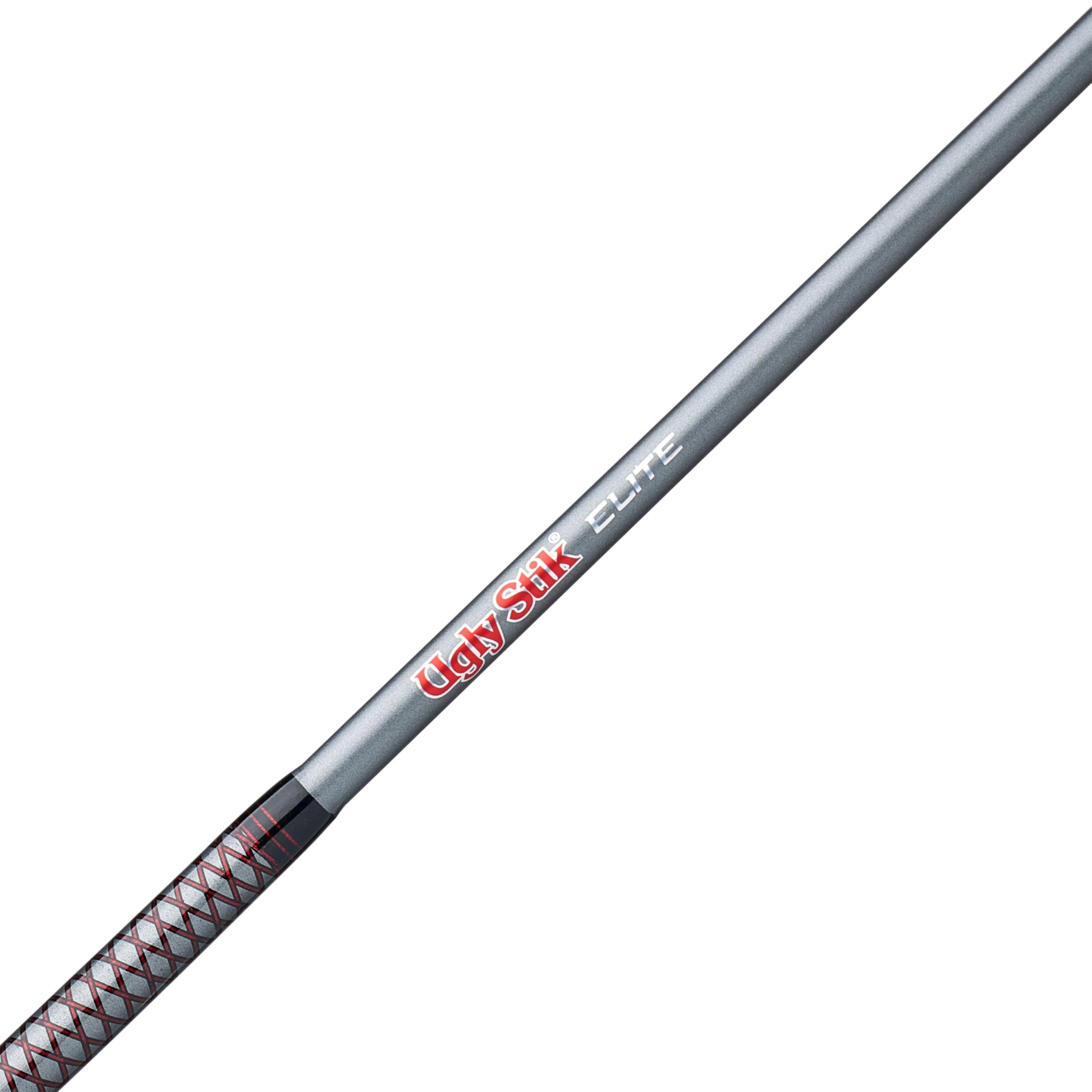 Ugly Stik Elite Graphite-weight reduction supports easier long-day casting.