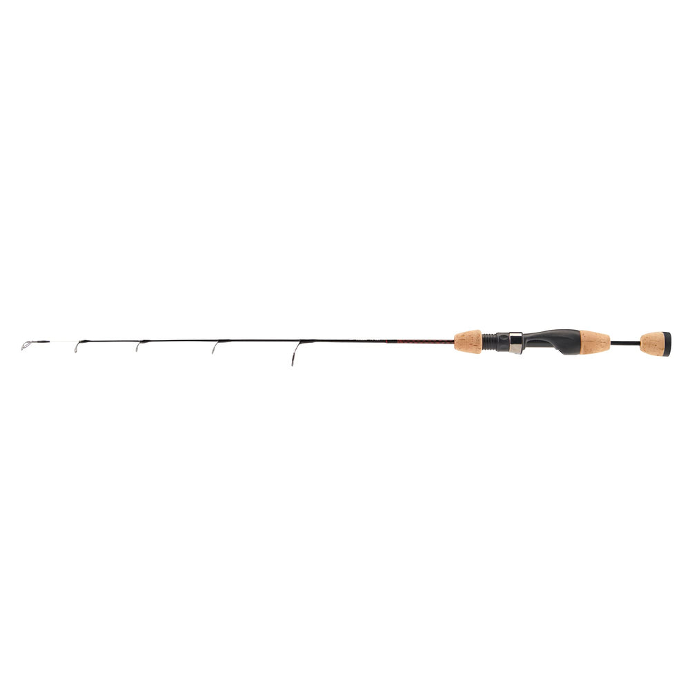 Ugly Stik Elite ice rod Clear Tip indicating light bite sensitivity