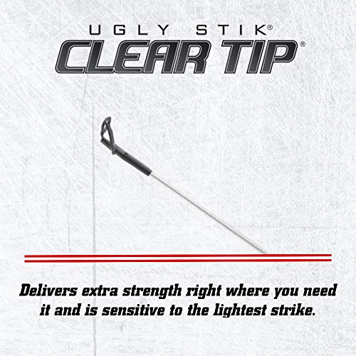 Ugly Stik Elite spinning combo 4-ball-bearings enable smooth retrieves
