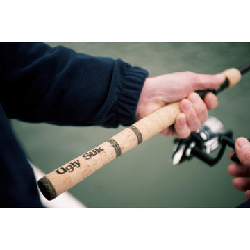 Ugly Stik Elite spinning combo clear-tip design enhances bite detection