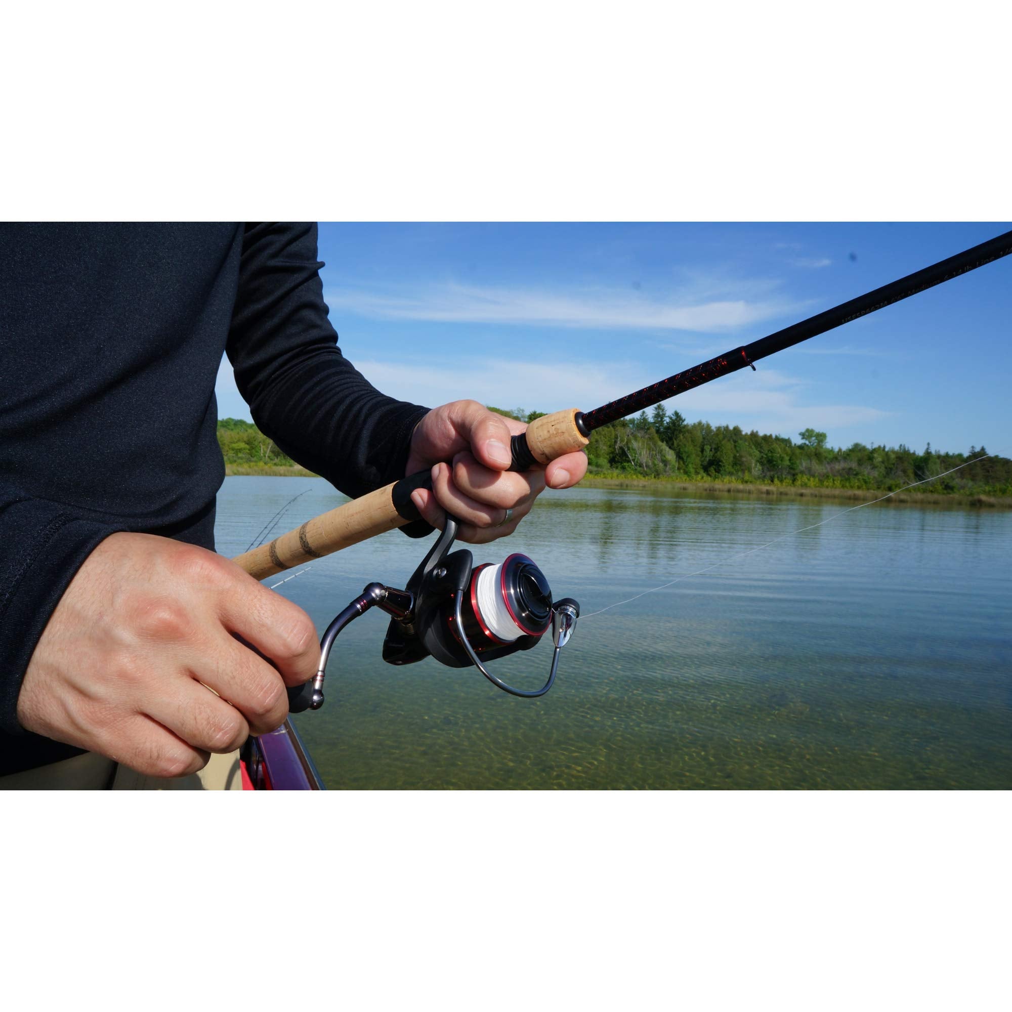 Ugly Stik Elite spinning combo Ugly-tech-construction for durable performance on the water