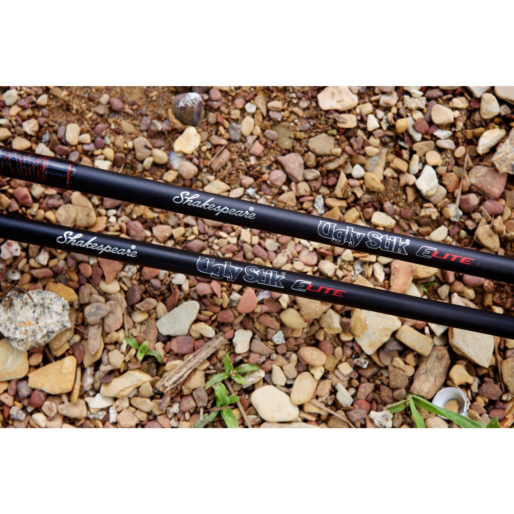 Ugly Stik Elite spinning combo Ugly-tuff-guides resist wear during long days