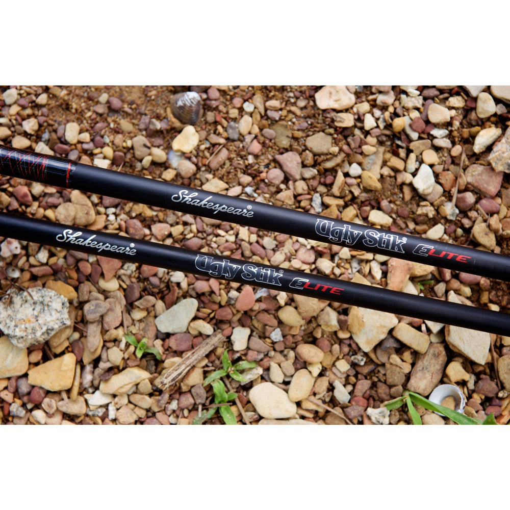 Ugly Stik Elite spinning combo Ugly-tuff-guides resist wear during long days