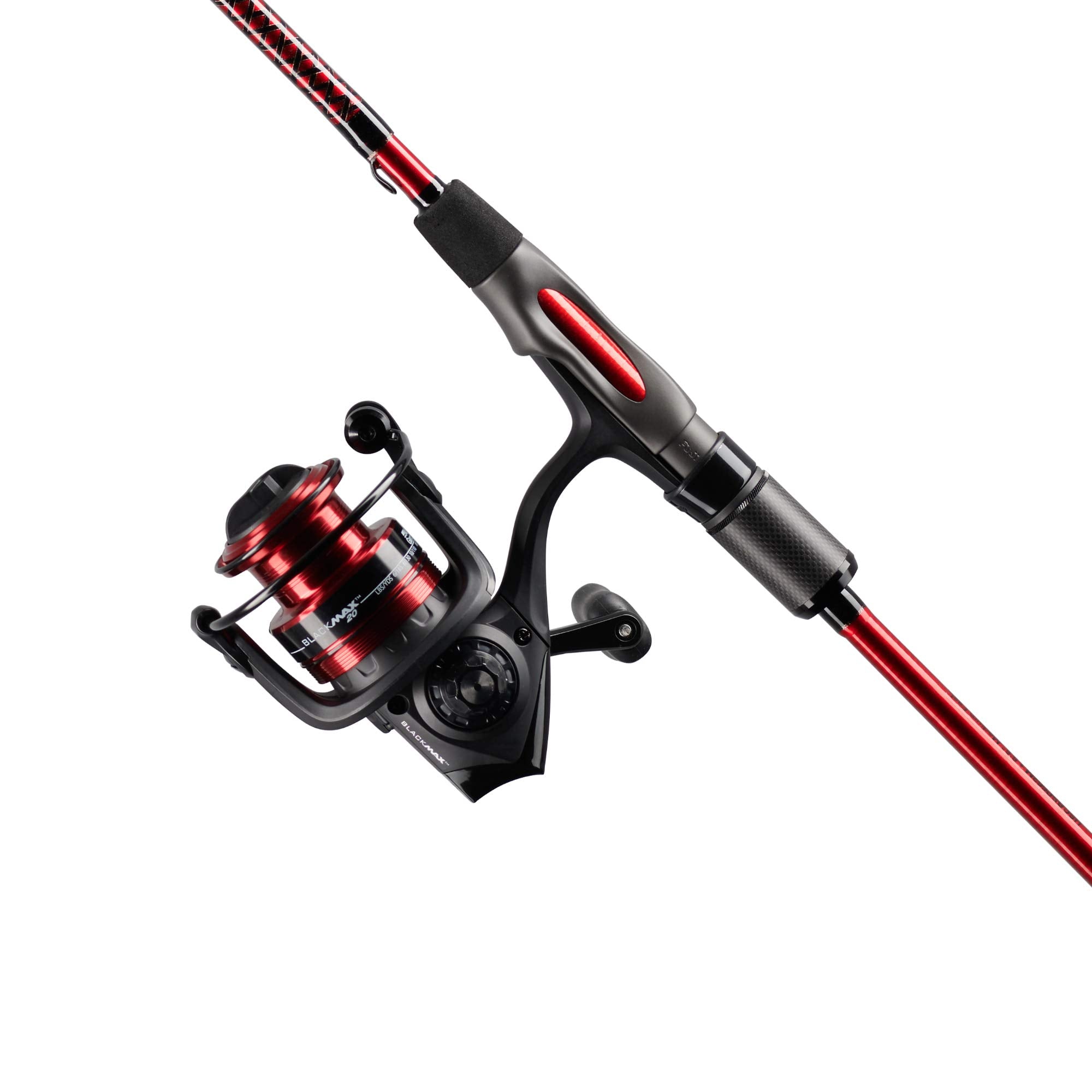 Ugly Stik graphite blank with solid graphite tip design highlights sensitivity and strength.