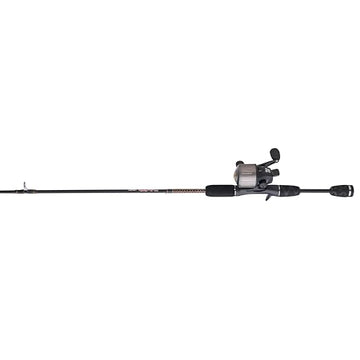 Graphite and fiberglass blend provides balanced feel for young anglers.