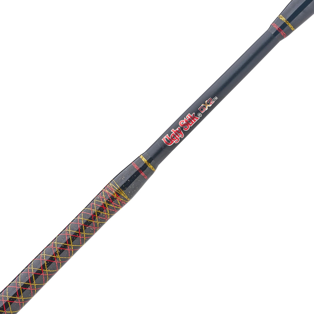 Ugly Stik GX2 PVD-coated guides resist wear and fray