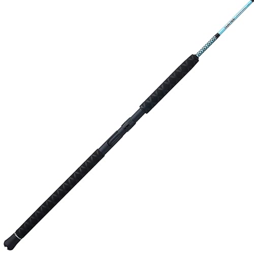 Ugly Stik one-piece graphite rod for a balanced, lightweight feel