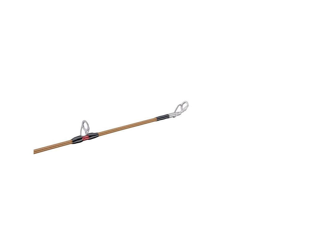Ugly Stik Tiger Elite 7’ casting rod graphite construction boosts sensitivity and lightness.