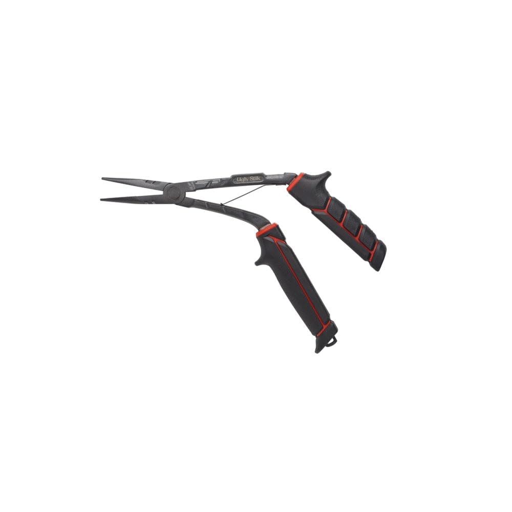 Ugly Stik Tools 90° Fishing Pliers Black - Front View