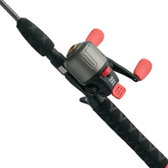 Ugly Stik Ugly Tuff 8+ rod assembled, kid-friendly setup for easy handling