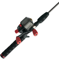 Ugly Stik Ugly Tuff 8+ spincast reel close-up, durable gear for kids
