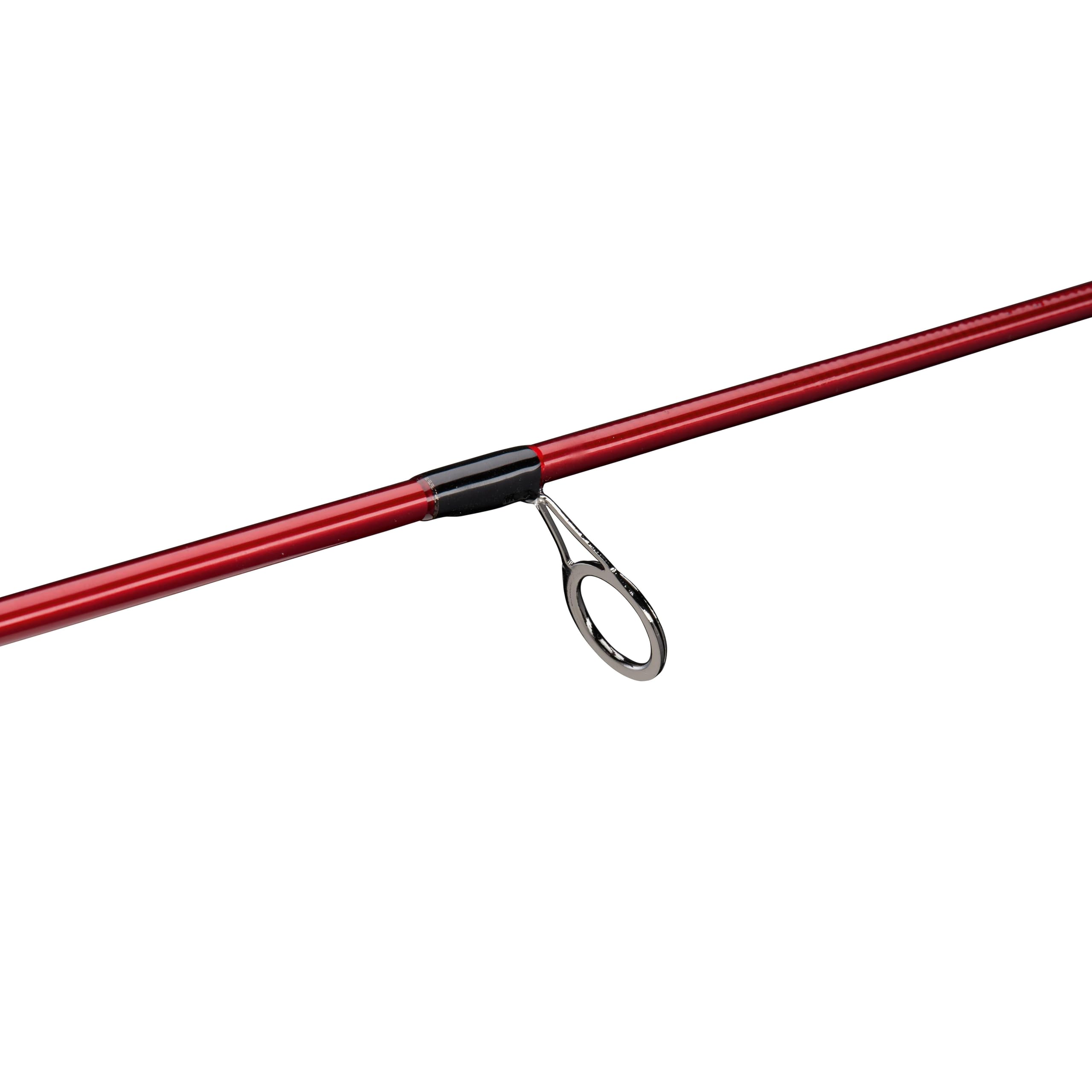 8 Ugly Tuff stainless-steel guides with protective coating reduce line fray for smoother casts.