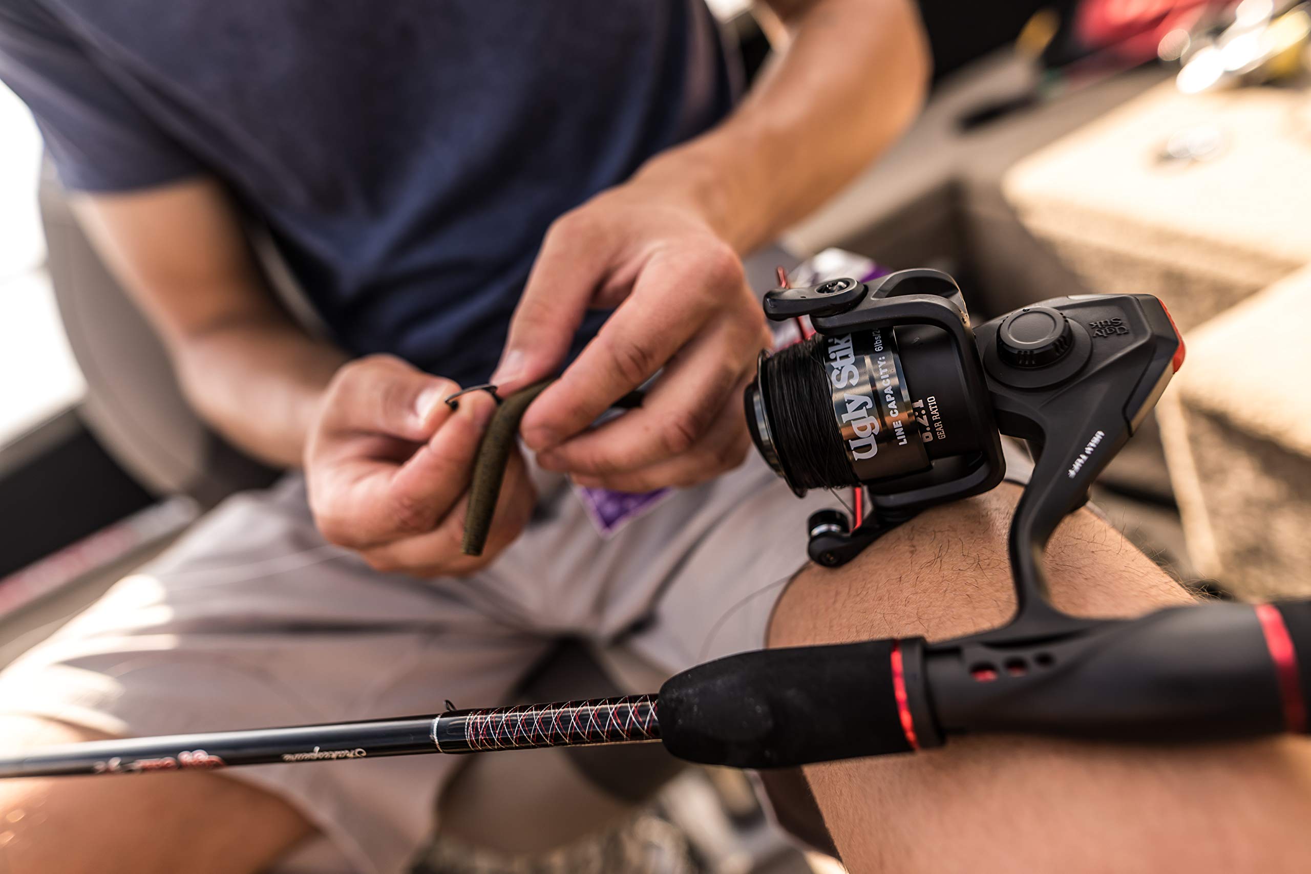 Ugly Stik Ugly Tuff mono capacity details for flexible line choices.