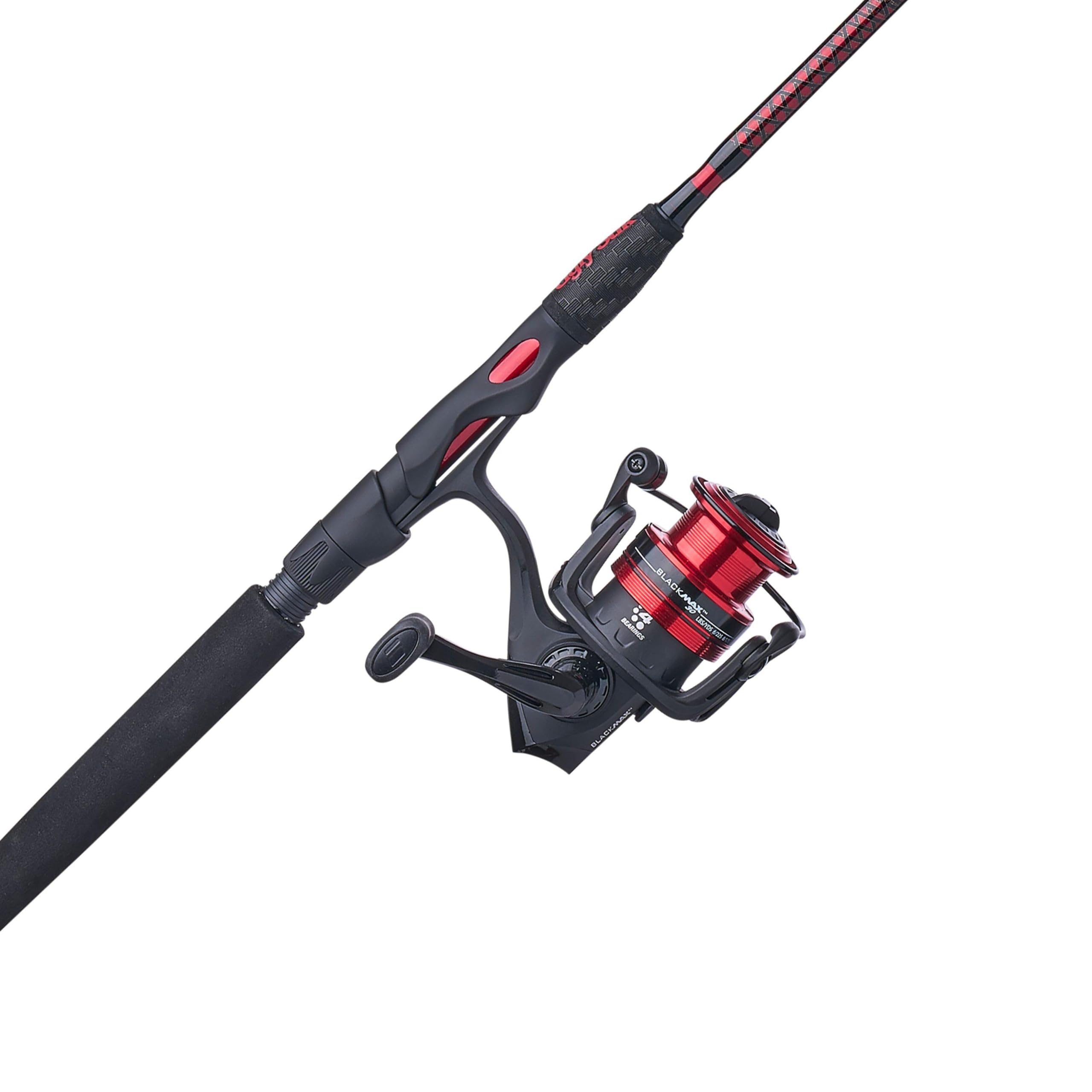 Ugly Stik Walleye 7' spinning rod and reel combo ready for heavy-duty casting.