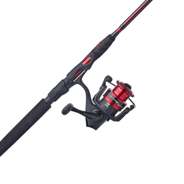 Ugly Stik Walleye 7' spinning rod and reel combo ready for heavy-duty casting.