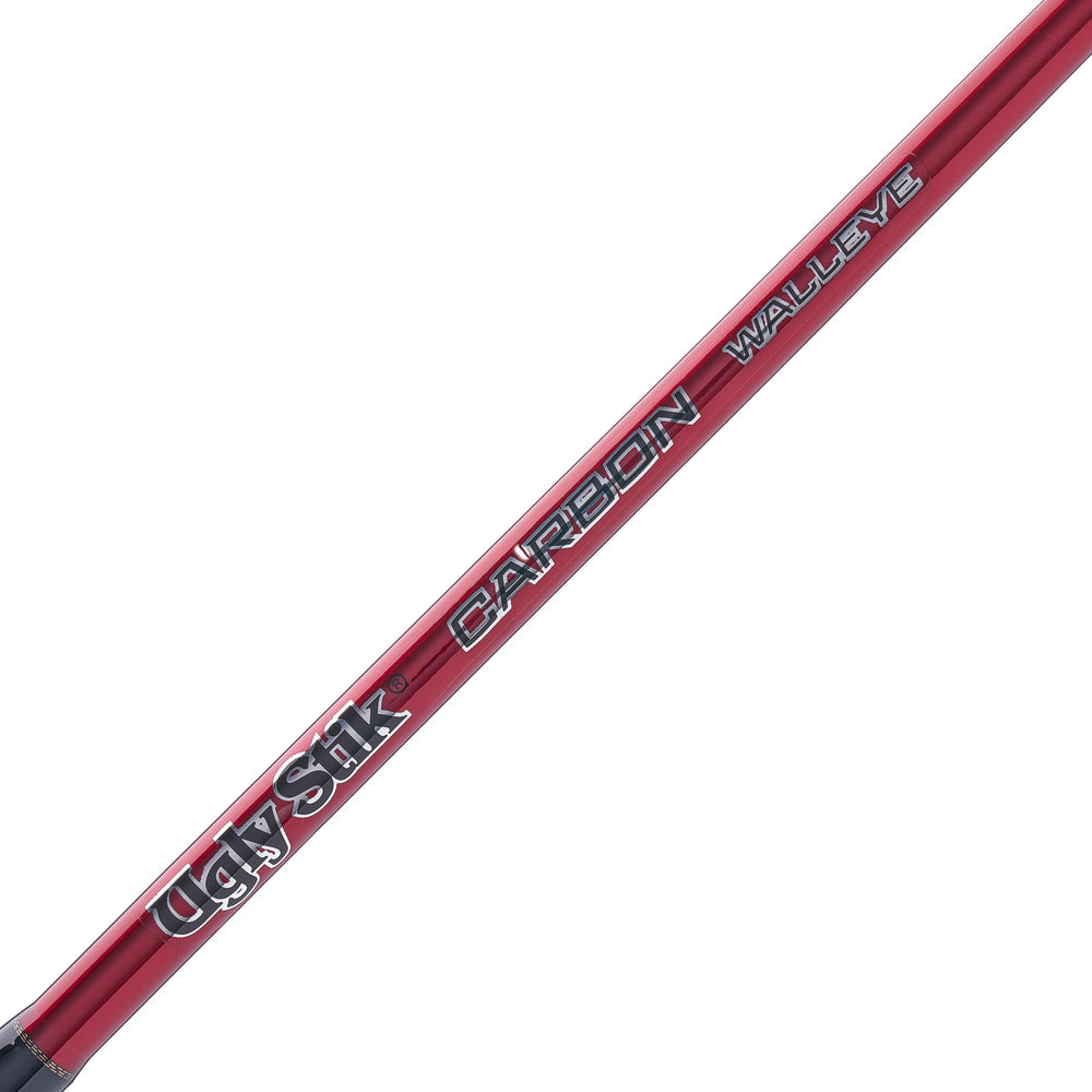 Ugly Stik Walleye grip design with rear EVA and golf-style fore-grip.