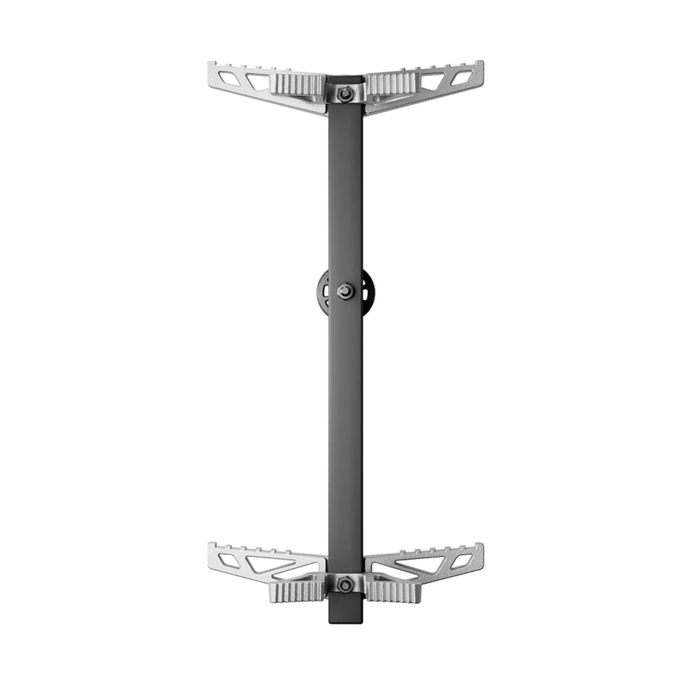 UIIHUNT climbing sticks feature double steps with 15-inch spacing for stability.