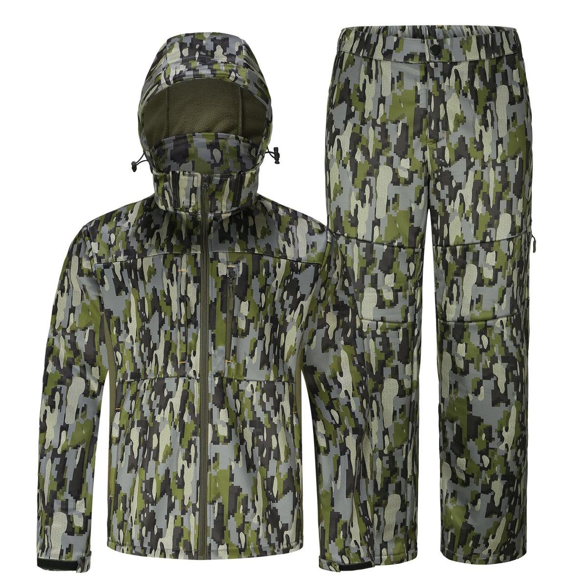 UIIHUNT hunting jacket with silent fabric for stealthy stalking in the field.