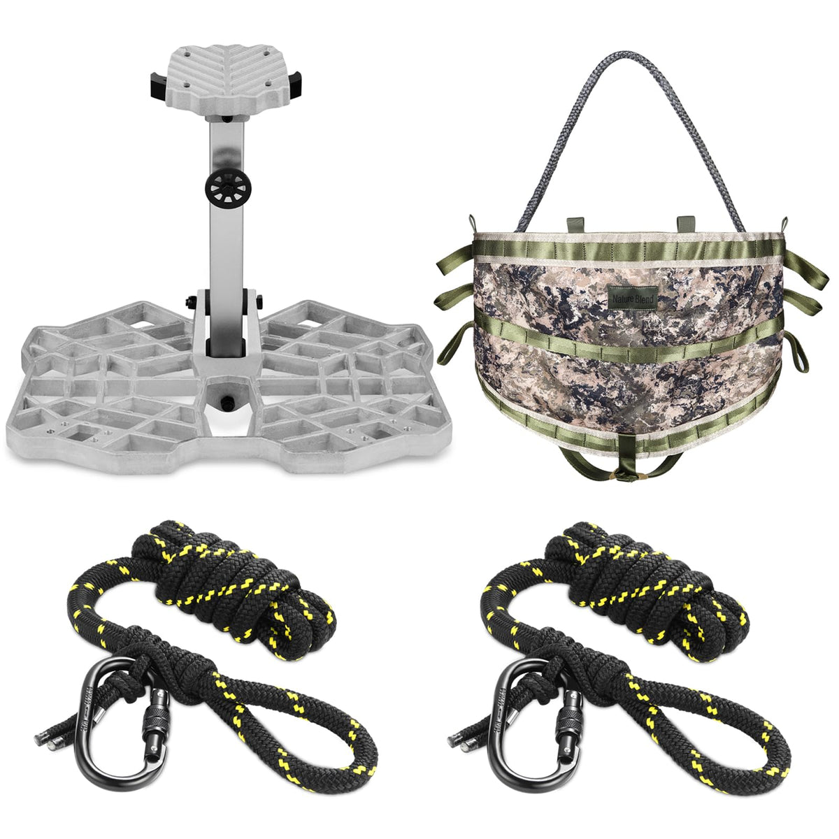 UIIHUNT saddle platform 16x12 aluminum offers stable, lightweight hunting support.