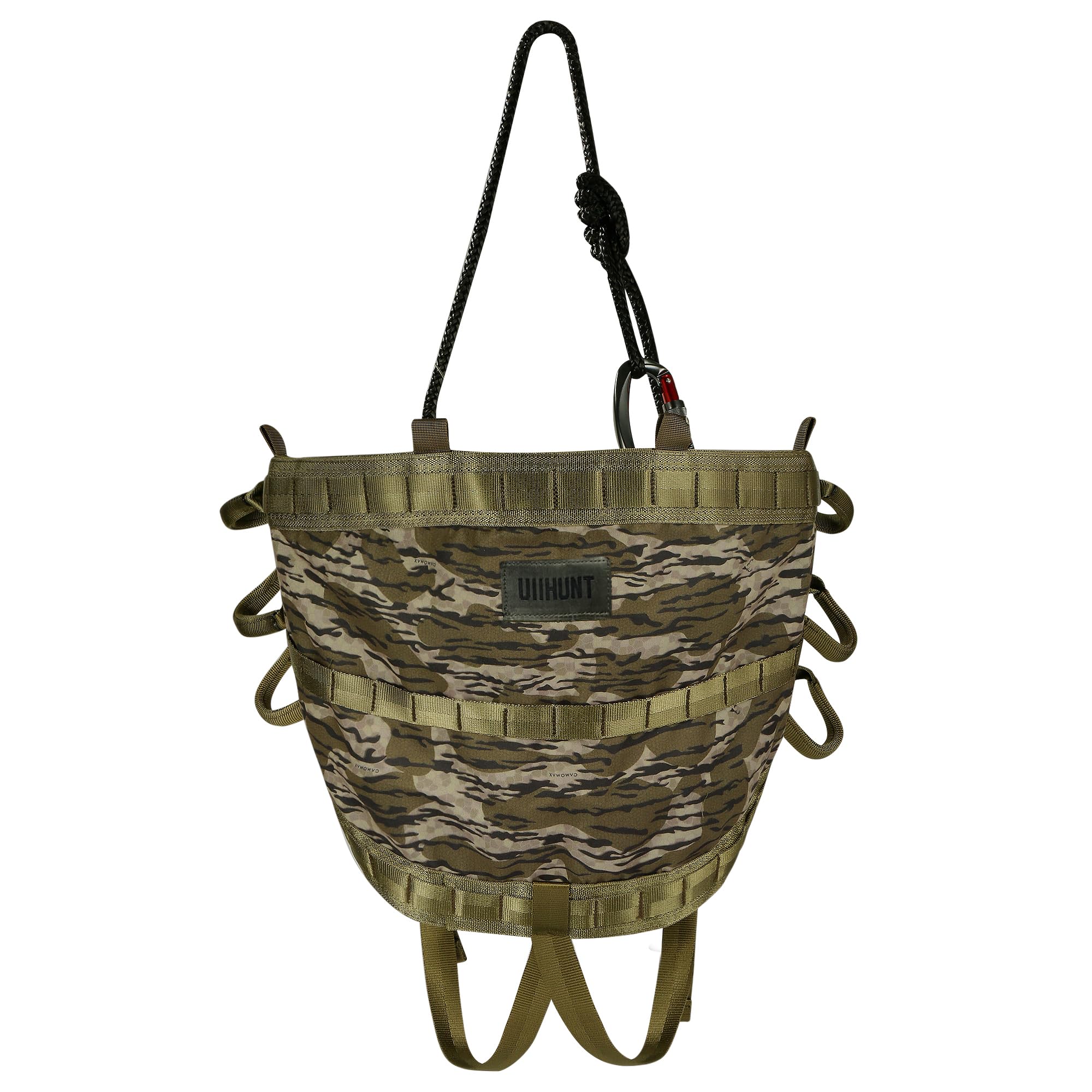 UIIHUNT Tree Saddle Gen1 Dyneema rope material delivers strength with lightweight feel.
