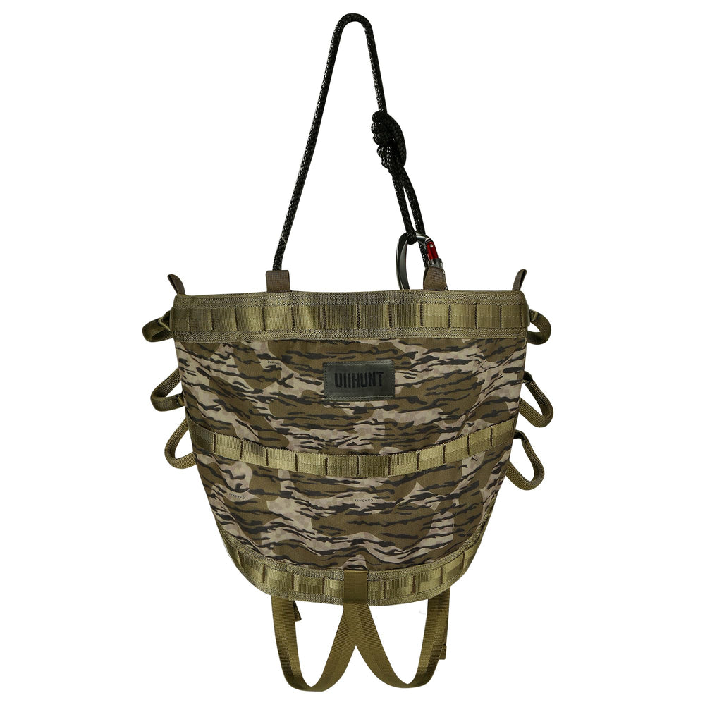 UIIHUNT Tree Saddle Gen1 Dyneema rope material delivers strength with lightweight feel.